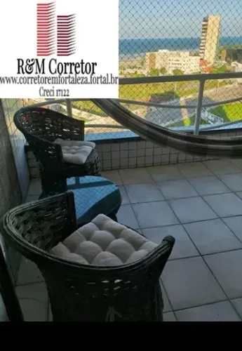 Apartamento por temporada a partir R$ 225,00 na Praia do Futuro em Fortaleza-CE