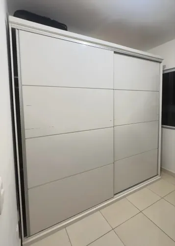 GUARDA-ROUPA CASAL | PORTA CORRER (2,43x2x30)