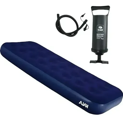 Colchão inflável VG Plus JL1CSBM Casal cor azul hasta 200kg