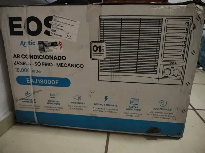 Ar condicionado novo 18.000 btus