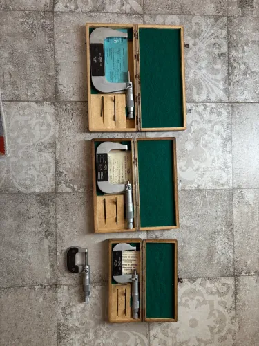 Kit Micrômetros Tesa importados