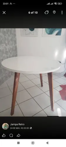 Mesas retro para sala ou cozinha