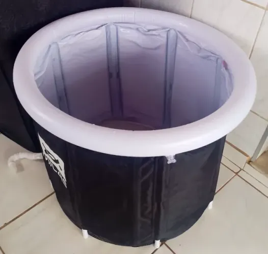 Banheira De Gelo Piscina Imersão Crioterapia 360l Com Bag