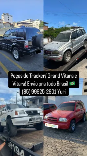 Peças de tracker vitara e grand vitara 4x4