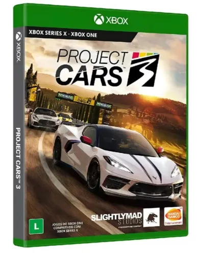 Jogo Xbox One & Xbox Séries X - Project Car 3 - Mídia Física(Original; NOVO e Lacrado).