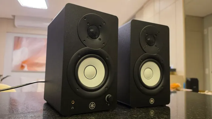 Yamaha Hs3 Preto Par De Monitores Estudio 110v