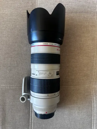 Lente Canon 70 200 2.8 L EF muito nova