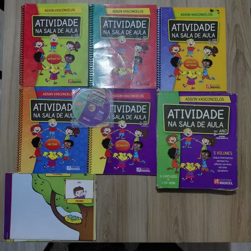 Coleção Atividade na Sala de Aula - Livros de alfabetização