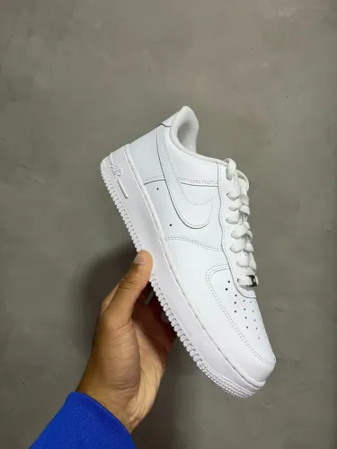Tênis Nike Air Force One Branco Unissex Premium