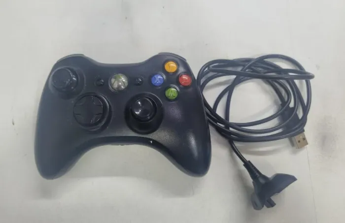 Controle Xbox 360 original com cabo
