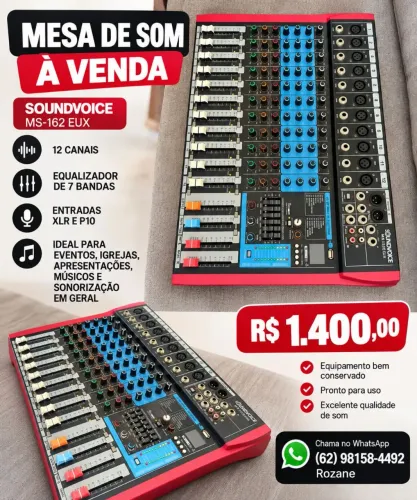 Mesa de som