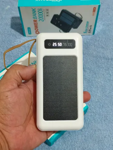 Power Bank 20000 mAh Energia Solar