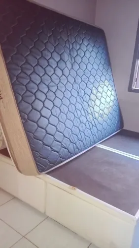 Cama bau colchão casal king