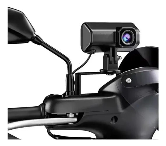 Camera Veicular DashCam para moto motocicleta Bike 1080p Hd Wi-fi Dvr Com Gravação Loop