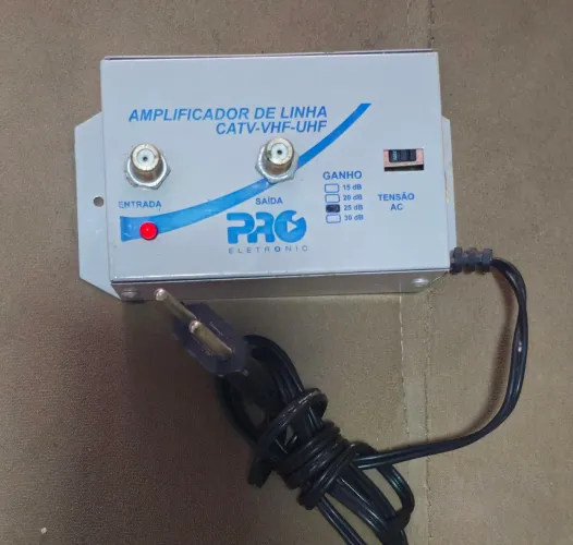 AMPLIFICADOR DE SINAL DE ANTENA DE 25dB