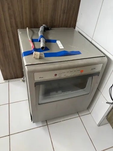 Lava-louças Brastemp Ative! 8 Serviços - Prata (Usada)