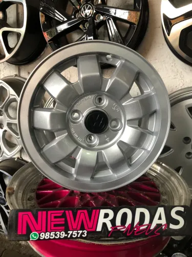 Rodas aro 13 VW semi-novas