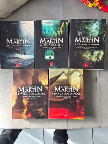 Livros Guerra dos Tronos