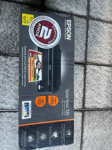 IMPRESSORA EPSON STYLUS T25 - NOVA, NUNCA USADA!