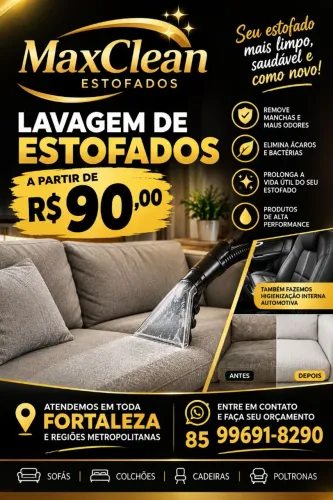 LAVAGEM DE ESTOFADOS