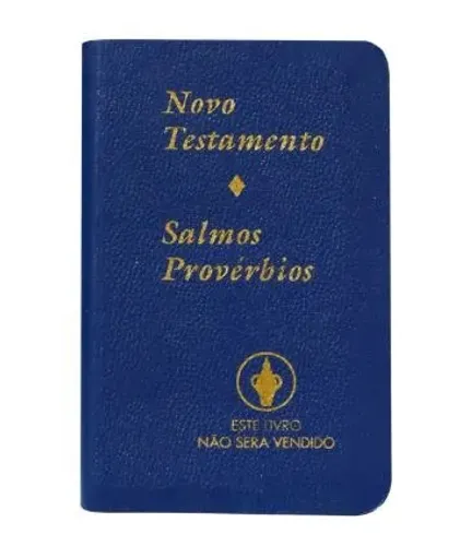 LIVRO DE BOLSO NOVO TESTAMENTO SALMOS E PROVÉRBIOS