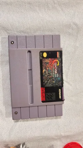 CARTUCHO SUPER NINTENDO CONTRA 3