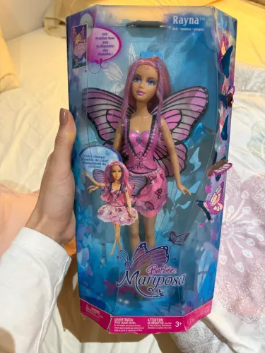 Barbie Rayna fairytopia mariposa 2008 lacrada