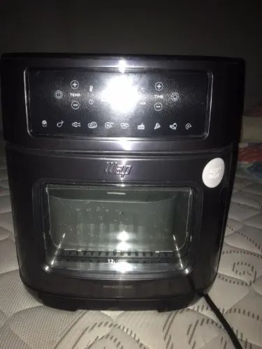 Fritadeira Elétrica Air Fryer Oven Black INOX WAP WAOD2 12L
