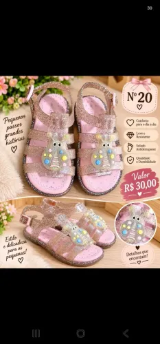 Sapatinhos baby menina disponível