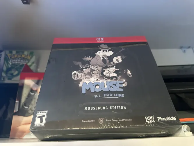 Mouse P.I. For Hire Mouseburg Edition - Switch 2 lacrado