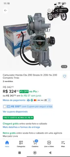 Carburador strada 200