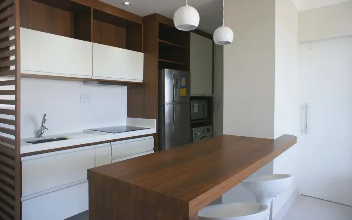 Apartamento de 1 dormitório mobiliado para venda ou locação em Campinas. Edifício Dot Home