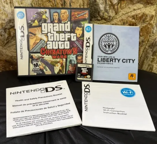 Jogo Gta Grand Theft Auto Chinatown Wars Nintendo Ds