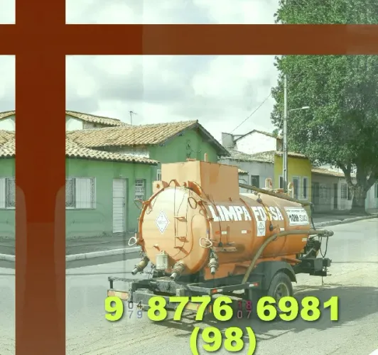 Limpa Fossa com caminhão! Serviço rápido e seguro! Contato: 98~9-8776*6981