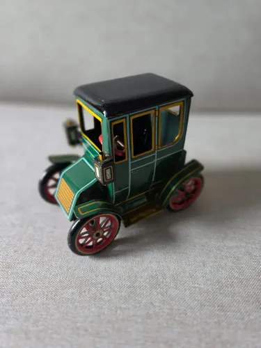 MINIATURA CALHAMBEQUE OLD TIMERS Nº 4 EM LATA - MODERN TOYS /MASUDAYA - MADE IN JAPAN