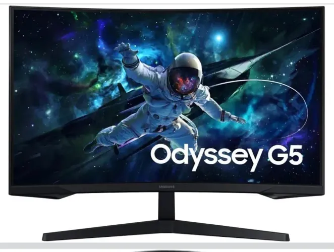 Monitor Gamer Samsung Odyssey G5 32? Curvo QHD 165Hz