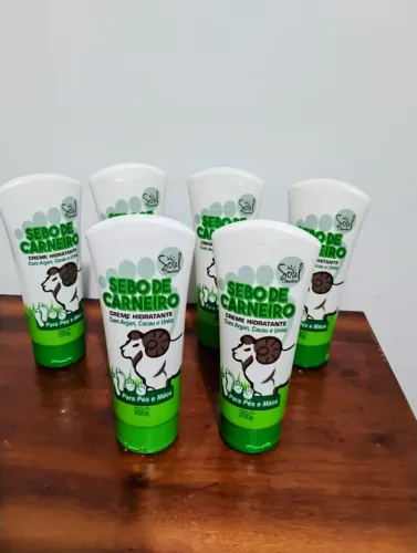 Lote 10 Cremes Sebo De Carneiro Fashion Atacado Revenda Tudo R$40
