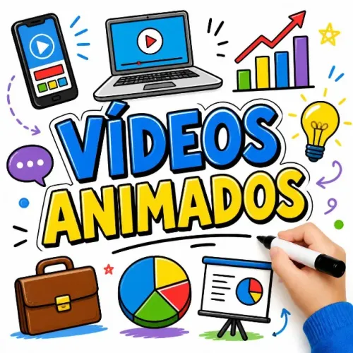 Vídeos Animados Whiteboard para empresas e trabalhos universitários