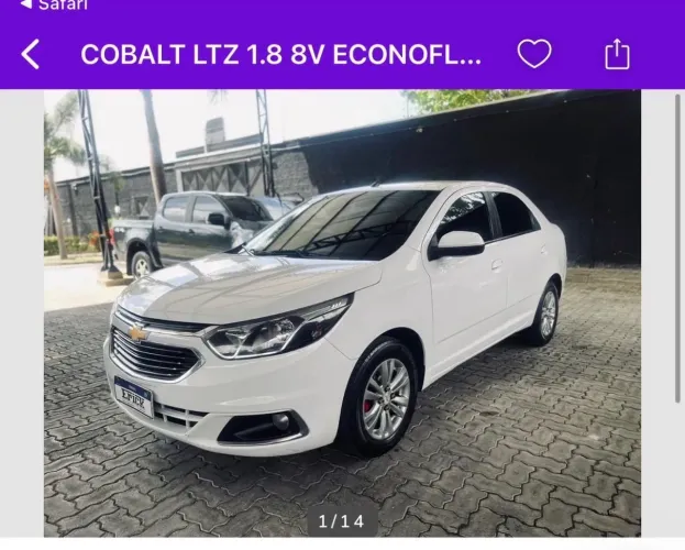 Chevrolet Cobalt LTZ 1.8 8V Econo.flex 4P Mec. 2017