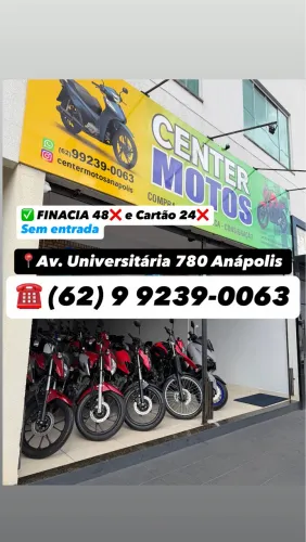 Moto Anápolis Financia e Cartão