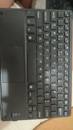 Mini teclado bluetooth sem fio - Preto