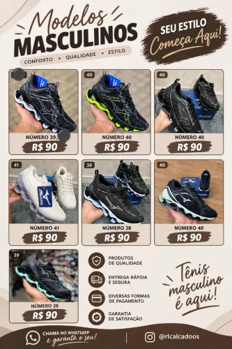 Sapato Mizuno novo