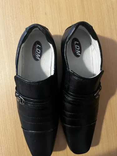 Sapato social em couro masculino