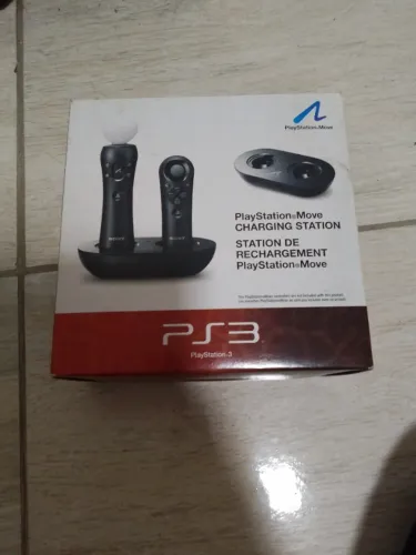 Caixa original. Base de carregamento novo PS3