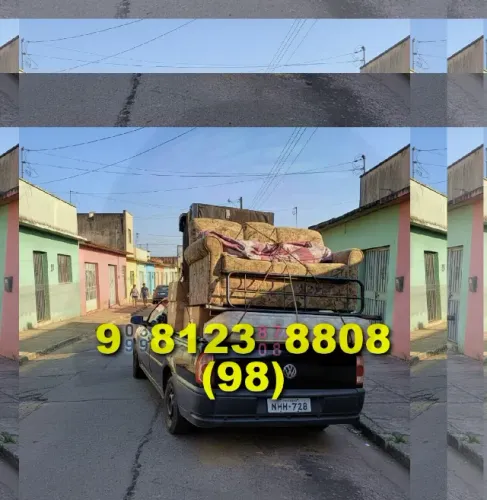 frete em carro aberto - atendimento disponível em Olho d'Água e Ponta d'Areia!