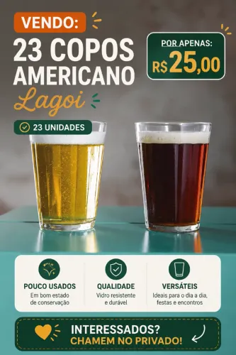 23 copos americanos