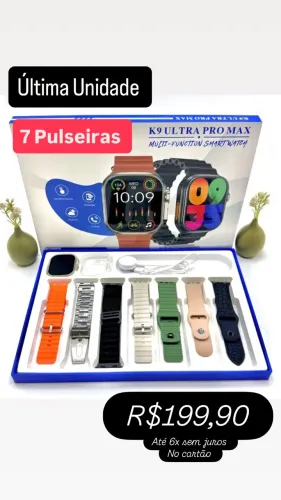 Smartwatch 7 pulseiras 