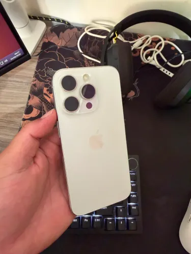 iPhone 15 Pro 128Gb Silver todo original com Garantia