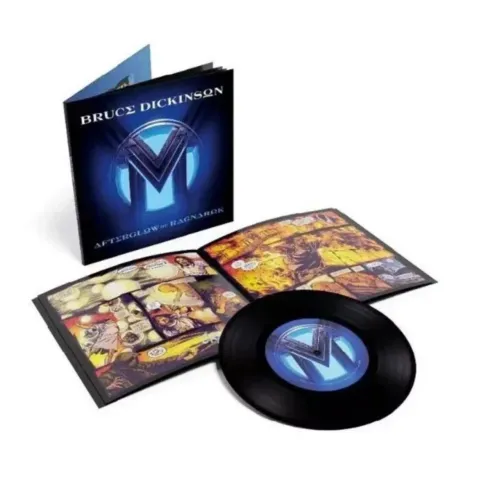 Bruce Dickinson Afterglow Of Ragnarok Single Vinyl Iron Maiden promo Lp vinil disco cd