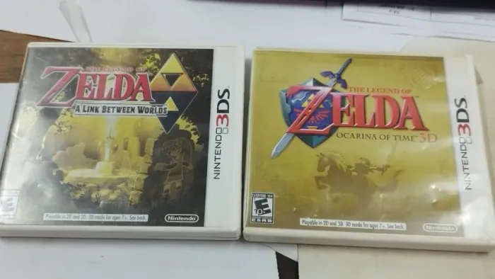 Link Between Worlds e Ocarina Of Time Zelda 3ds 2ds